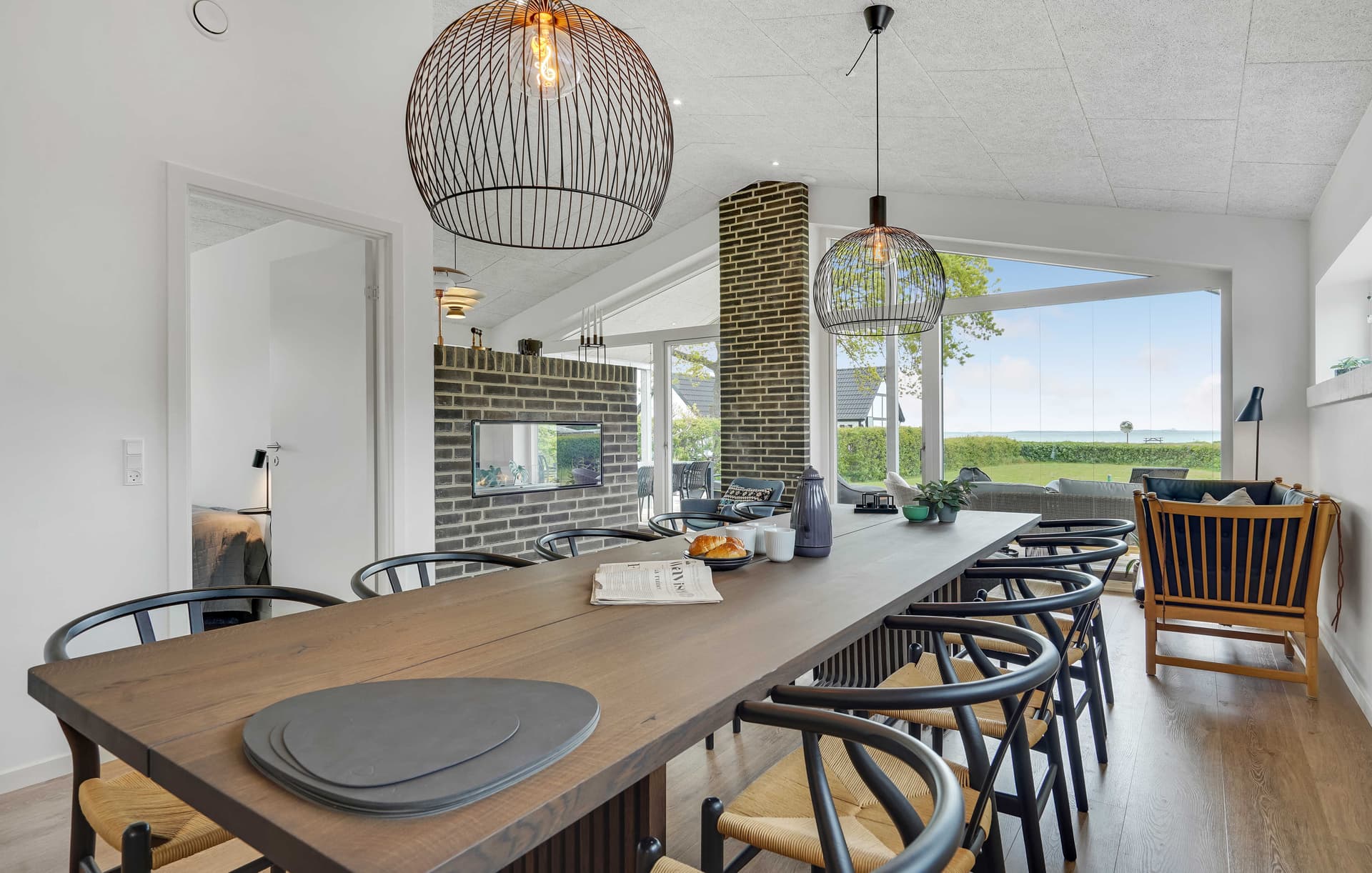 Sommerhus med havudsigt og vildmarksbad – 115 m fra strand ved Spodsbjerg - Bild 1